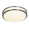 Designers Fountain 10 inch 1-Light Brushed Nickel Selectable Dimmable LED Flush Mount EV1410C3C-35 - alternate 1